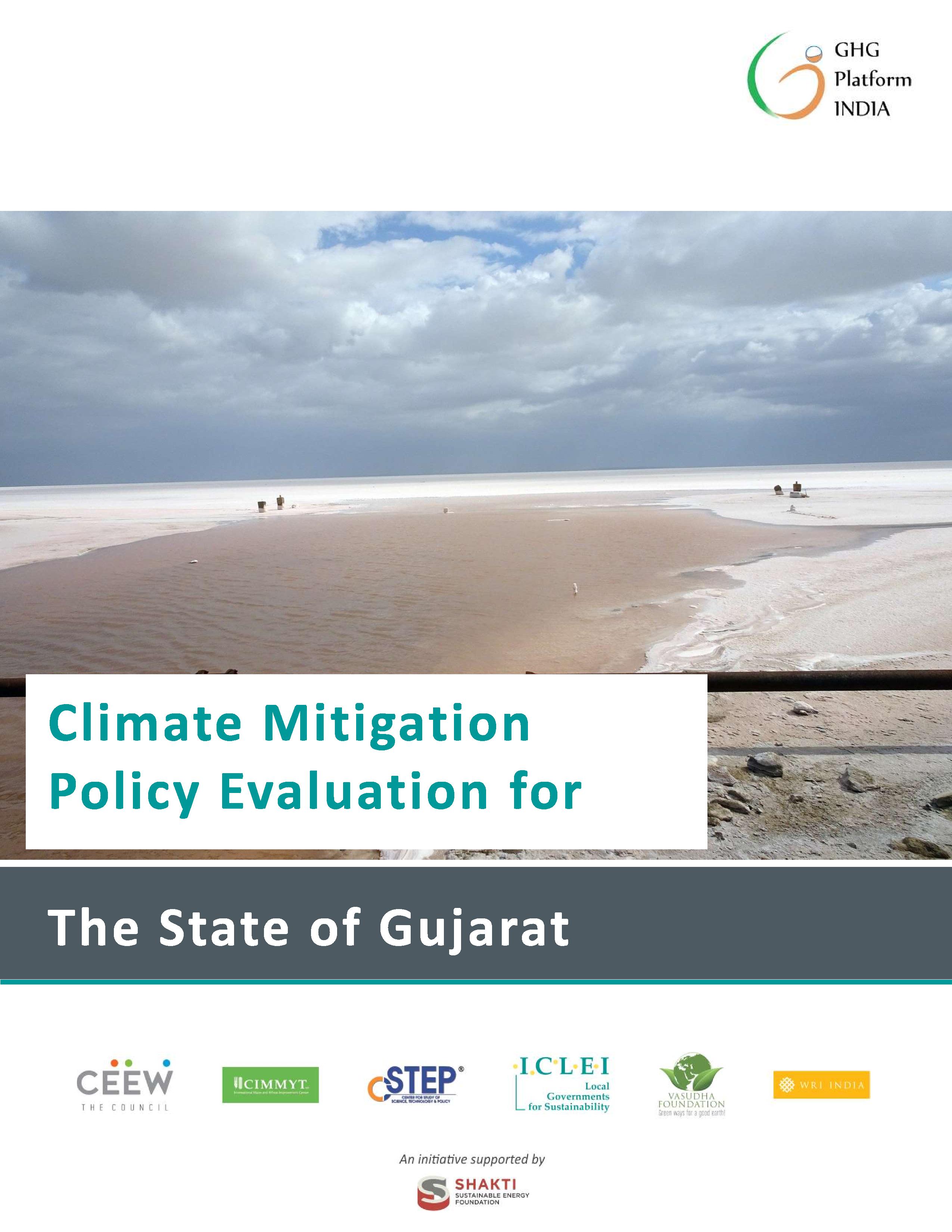 Climate Mitigation Policy Evaluation for the State of Gujarat - June 2020